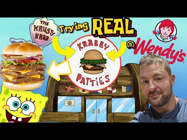 Reviewing a REAL KRABBY PATTY burger in the UK | BRAND NEW |