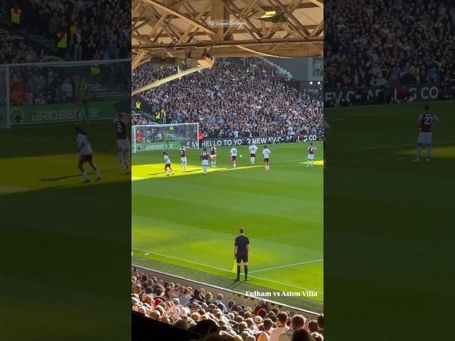 Emiliano Martínez Penalty Save #fulham #astonvilla #premierleague #martinez #shortsfeed