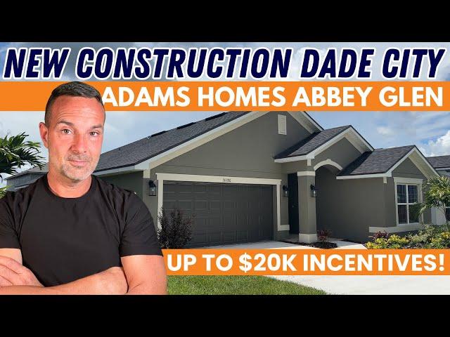 Budget-Friendly New Construction Homes | Ultimate Savings on Adams Homes Abbey Glen Dade City FL