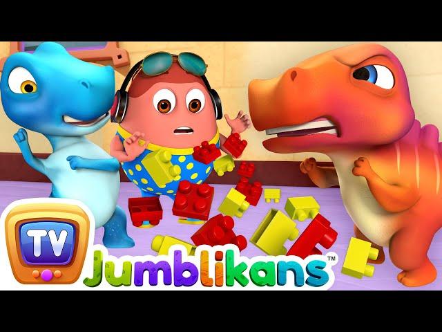 Feeling Angry Song with Jumblikans Dinosaurs - ChuChuTV Toddler Learning Videos