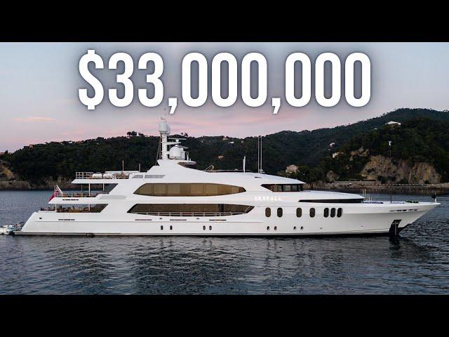 Touring a $33,000,000 190' Trinity Superyacht