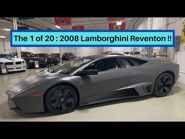 2008 Lamborghini Reventon : 1 of 20 built !