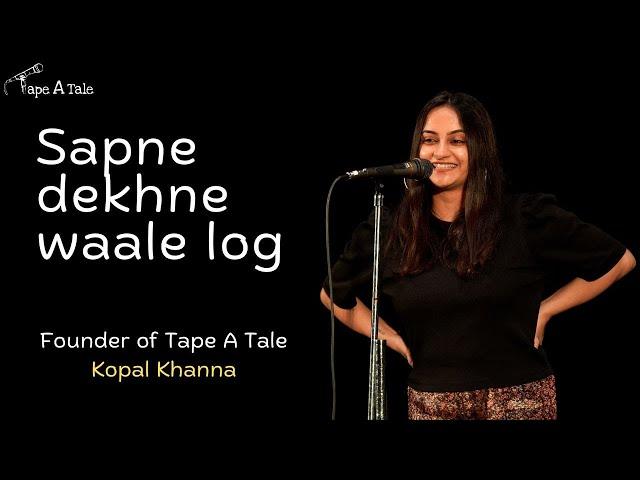 The story of Tape A Tale - Kopal Khanna | Hindi | Tape A Tale