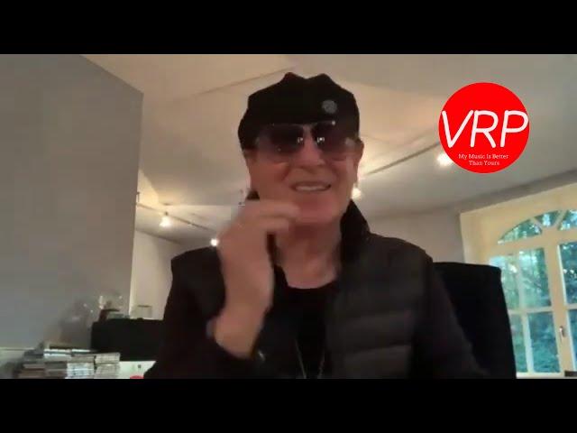 Klaus Meine, Scorpions singer, Full Interview with VRP Rocks