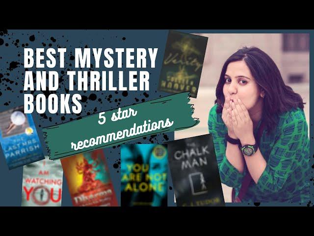 Best Mystery and Thriller Books | 5-star Book Recommendations (Nail-Biting Suspense Guaranteed)