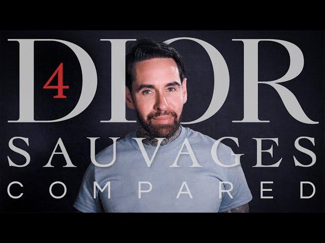 Comparing 4 SAUVAGES (EDT vs EDP vs Parfum vs Elixir)