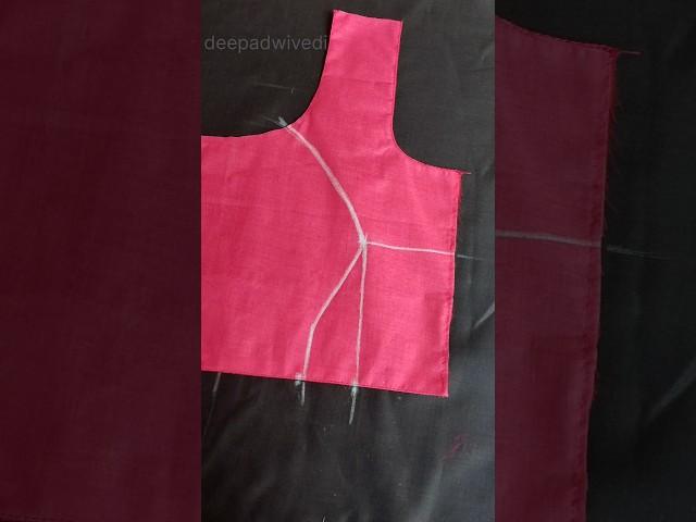 Princess cut blouse cutting and stitching #short