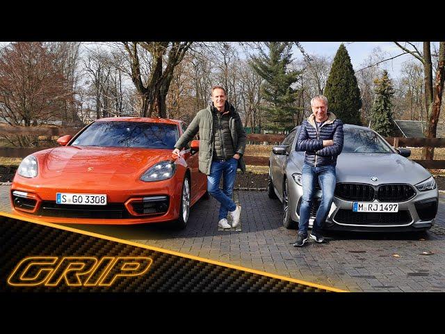 Porsche Panamera Turbo S vs. BMW M8 Competition Gran Coupé I GRIP