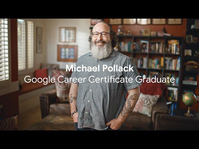 Michael, Data Analytics Certificate Graduate — Google Career Certificates (:15s)