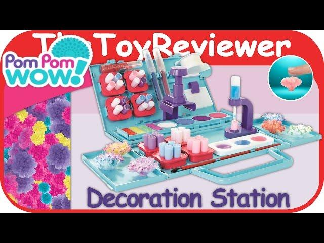 Pom Pom Wow Decoration Station Unboxing Toy Review by TheToyReviewer