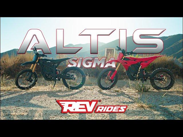 Altis Sigma: The 98-Volt Electric Dirt Bike That Changed the Game