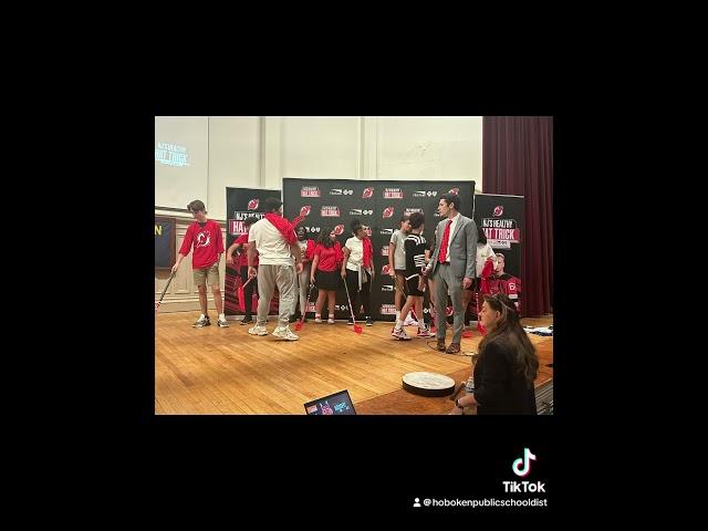 HPS Highlights: The NJ Devils visited Hoboken MS