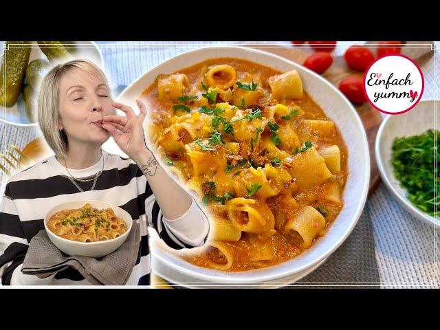 Cheeseburger Pasta  One Pot Gericht gigantisch lecker   Thermomix® TM5/TM6