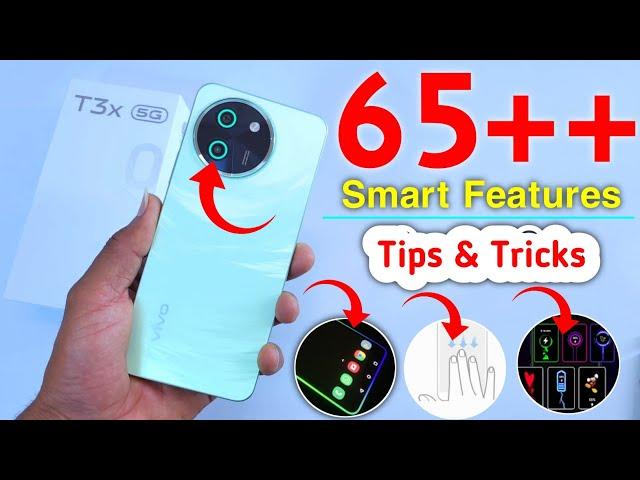 Vivo T3x 5g Tips and Tricks Vivo T3x Hidden Features/Top 65 ++