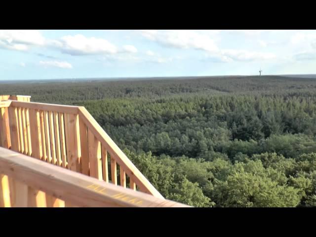 Aussichtsturm Hoher Mechtin Rundblick vom feinsten im Wendland