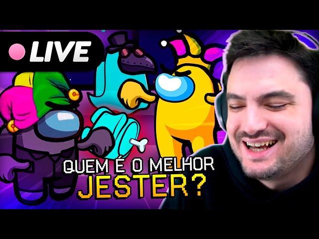 LIVE DE AMONG US - QUEM É O MELHOR JESTER?