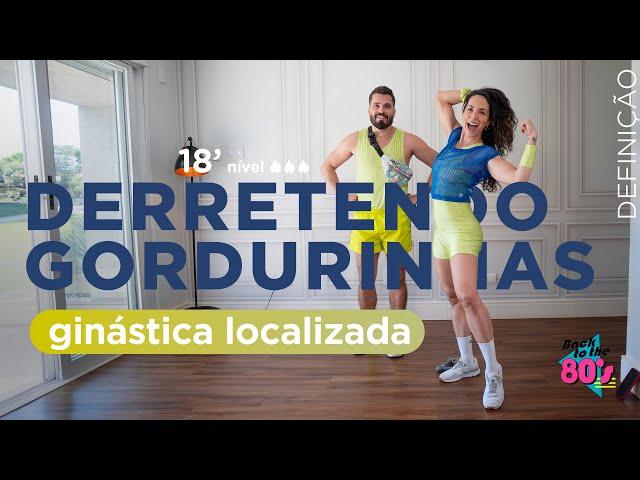 Ginástica Aeróbica para derreter gordura do corpo todo - em casa- Carol Borba