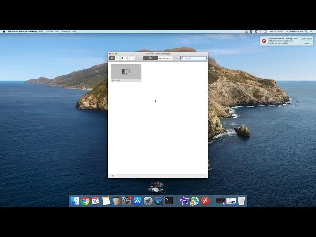 How to use Remote Desktop - Mac to Windows