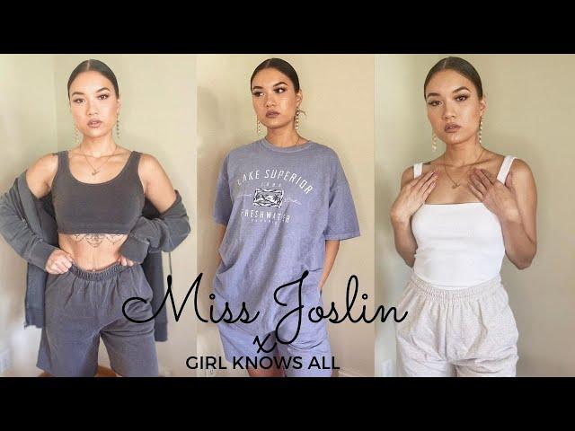 GIRL KNOWS ALL x MISS JOSLIN  | TRY ON HAUL  | SIMPLYSHELLABY