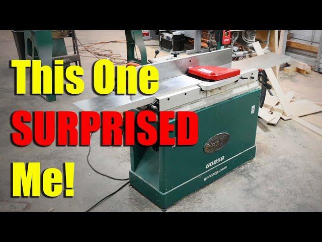 What A Surprise! (Review of Grizzly Jointer)