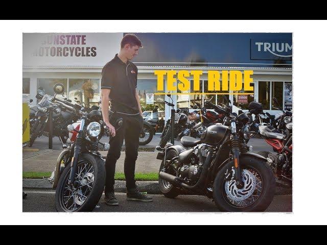 2018 Triumph Bobber BLACK VS Bobber TRUE TEST RIDE
