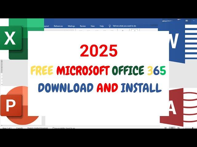 FREE Download and Install Office 2025  For 2025