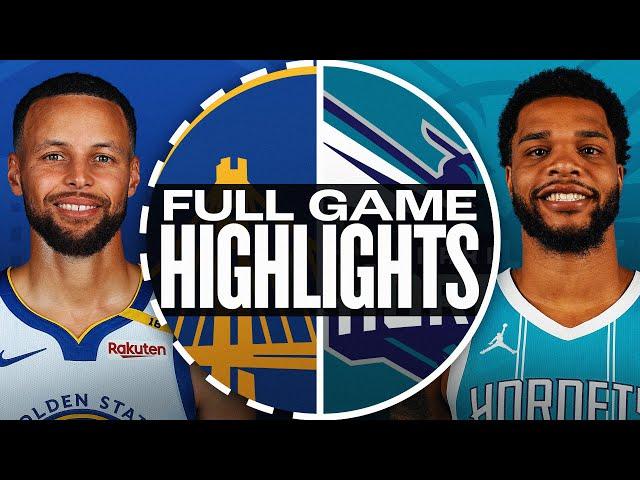 Game Recap: Warriors 119, Hornets 101