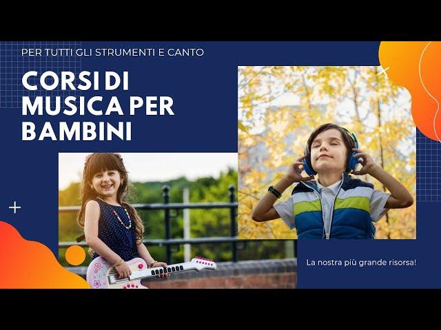 Corsi di musica e canto per bambini | Music All Scuola di musica Roma