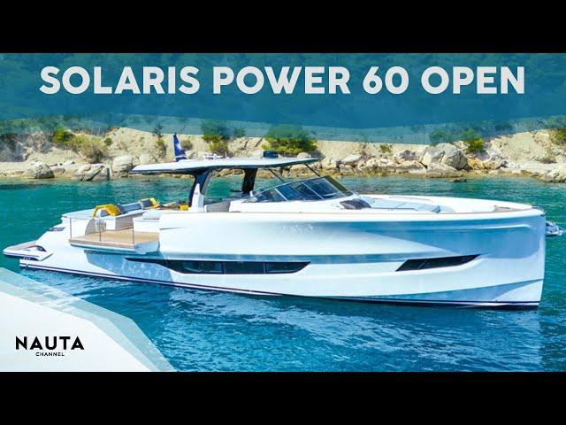 Solaris Power 60 Open - yacht tour esterni e cabine