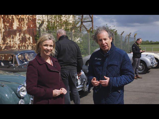 Jaguar XK Sustainability - Sarah Keith-Lucas with Philip Porter