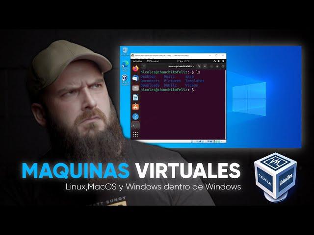 Aprende máquinas virtuales ahora! curso gratuito desde cero