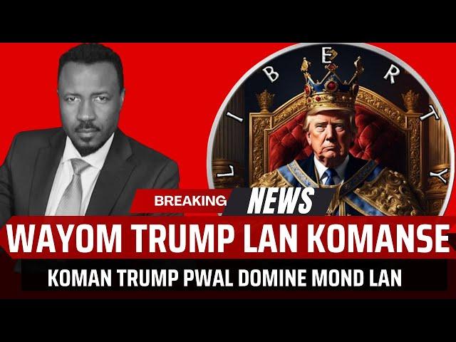 WAYOM TRUMP LAN KOMANSE - AMPIL LEKOL PWAL FEMIN - NOU ENTRE NAN YON LOT COLONIZASYON  - ABNER GELIN