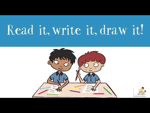 Read, Write and Draw - Little Learners Love Literacy