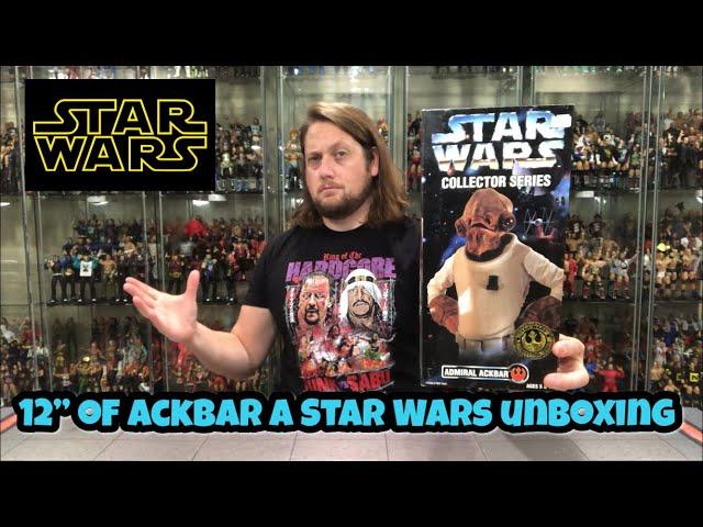 12" Admiral Ackbar Star Wars Unboxing & Review!