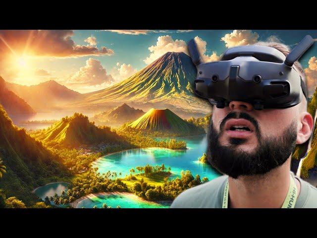 С Бали на остров Ломбок. Вулкан Риджани. FPV