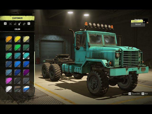 #SnowRunner | Phase 6 - NEW (?) TRUCK - ANK MK38 "Civilian": Now available as "normal" Truck