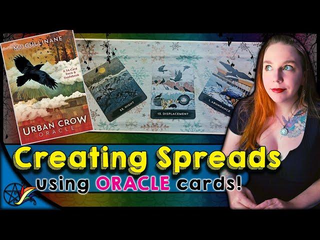 Creating Tarot Spreads with the Urban Crow Oracle!