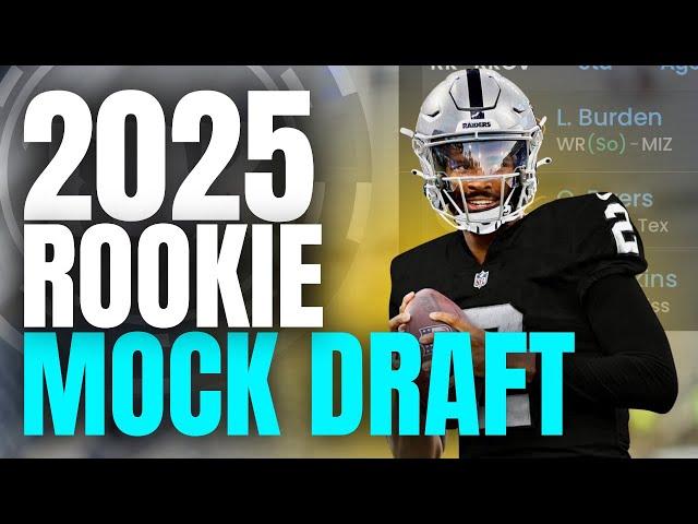 2025 Rookie Mock Draft With Landing Spots (2025 Dynasty Landscape) | 2024 Dynasty Fantasy Football