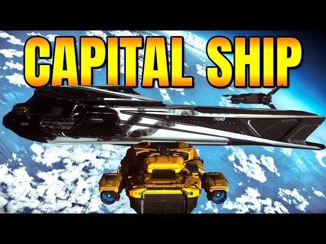 Salvaging The BIGGEST Ship in Star Citizen