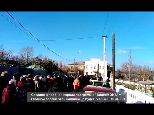 Выборы в ЛНР город Перевальск. 2\11\2014