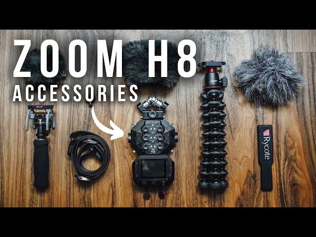 Maximizing your Zoom H8 recorder: Our favorite accessories for field recording