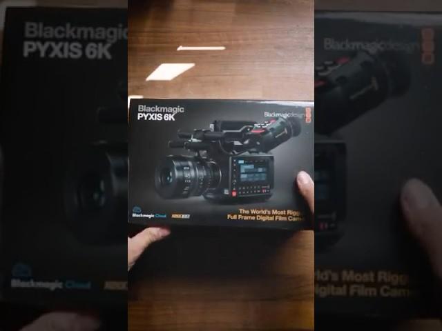 Unboxing Blackmagic Pyxis 6K