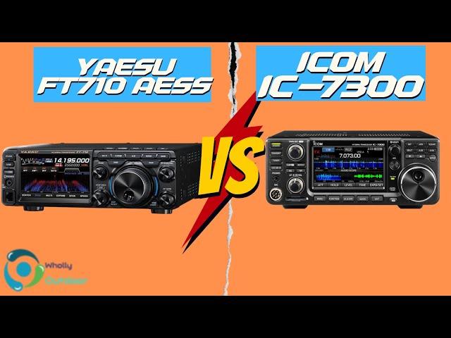 Yaesu FT-710 AESS vs Icom IC-7300! The Best One For You!