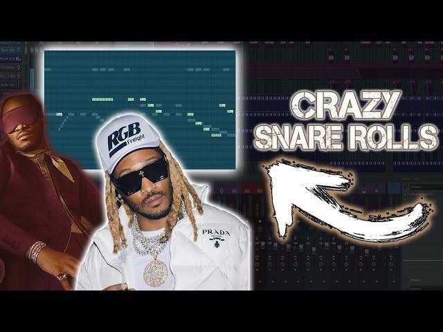 How To Make HARD Beats For FUTURE (Crazy Snare Rolls!) | FLSTUDIO 20