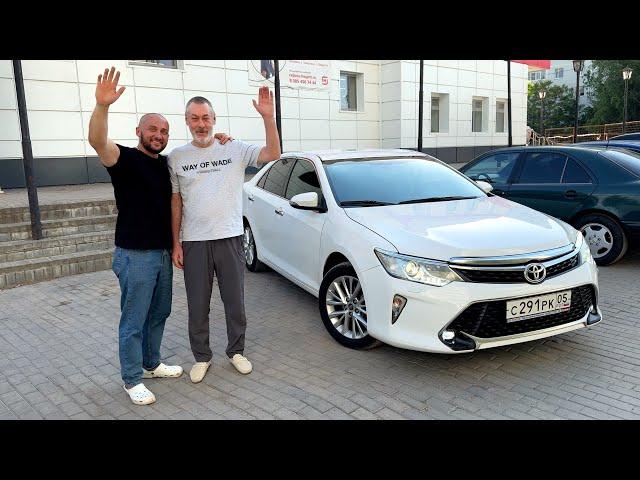 В Дагестане я КУПИЛ ПАПЕ Toyota Camry вместо ПРИОРЫ. Его РЕАКЦИЯ