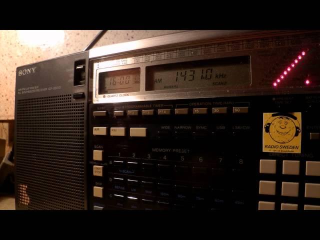 10 12 2014 Radio Broadcasting of Ukraine, World Service in Russian to Russia 1600 on 1431 Mykolayiv