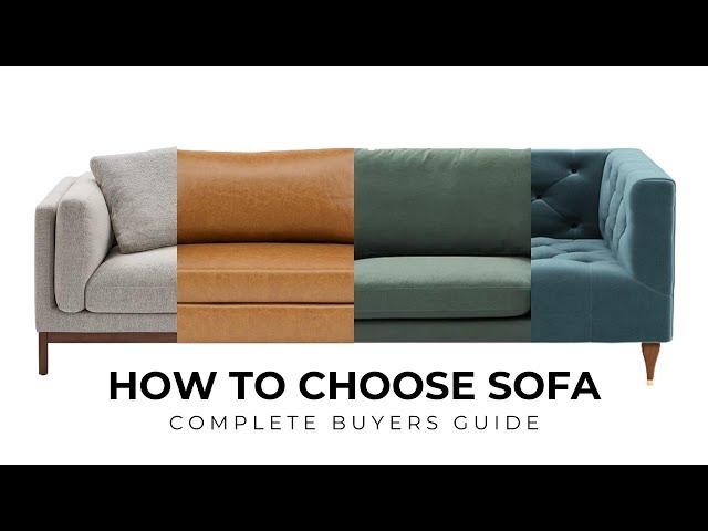 6 Tips For Choosing The Perfect Sofa & Where To Buy Them