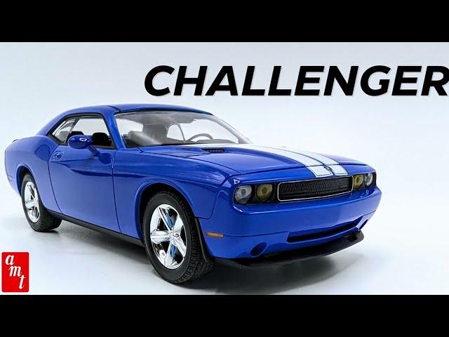 AMT 1/25 Scale Dodge Challenger SRT8. Full Build Video.