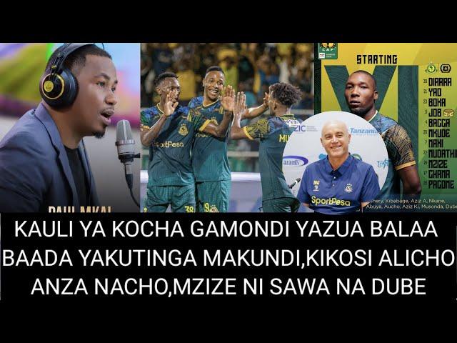 Kiufundi Yanga kutinga makundi kibabe,Yanga 6-0 CBE,Kauli ya Gamondi yazua balaa.