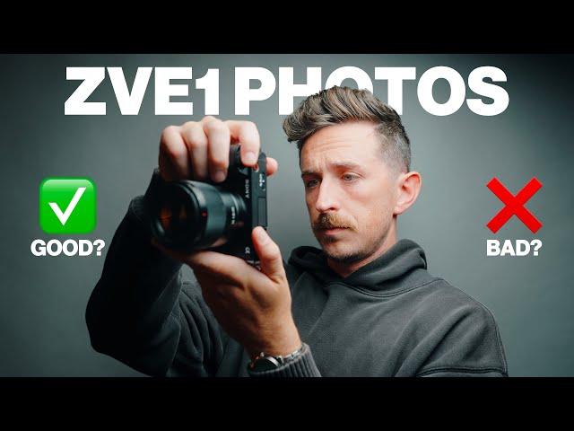 Can the ZVE1 really be a good option for PHOTOS?